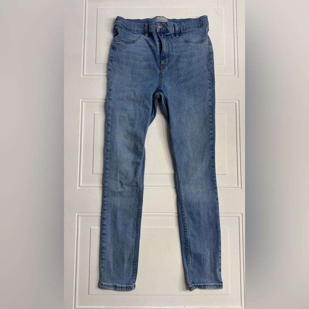 Free People Skinny‎ Jeans Womens Size 30S Short Medium Wash Blue Denim
